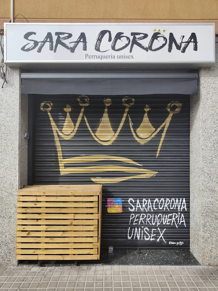 Fachada Sara Corona Perruqueria Unisex, Carrer Major 79 Castelldefels